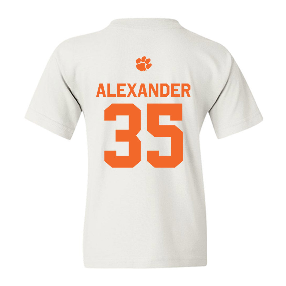 Clemson - NCAA Football : Jeremiah Alexander - Classic Shersey Youth T-Shirt-1