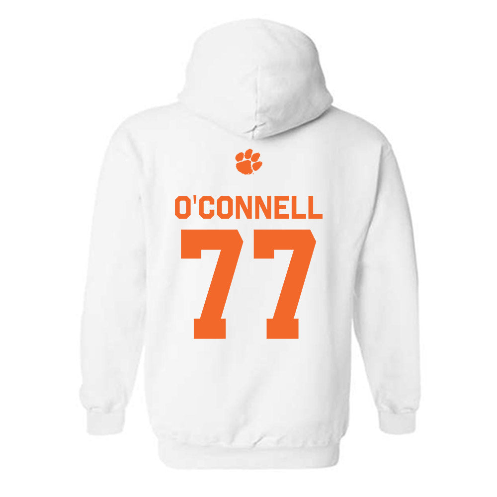 Clemson - NCAA Football : Ronan O'Connell - Classic Shersey Hooded Sweatshirt-1