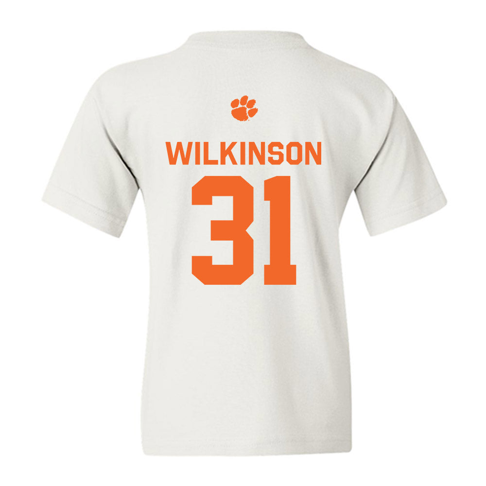 Clemson - NCAA Football : Joe Wilkinson - Classic Shersey Youth T-Shirt-1