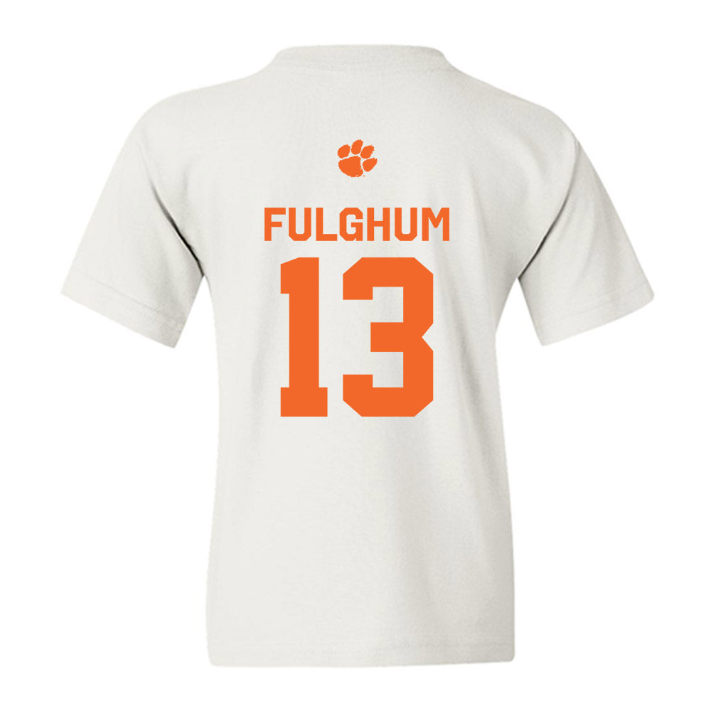 Clemson - NCAA Football : Parker Fulghum - Classic Shersey Youth T-Shirt-1