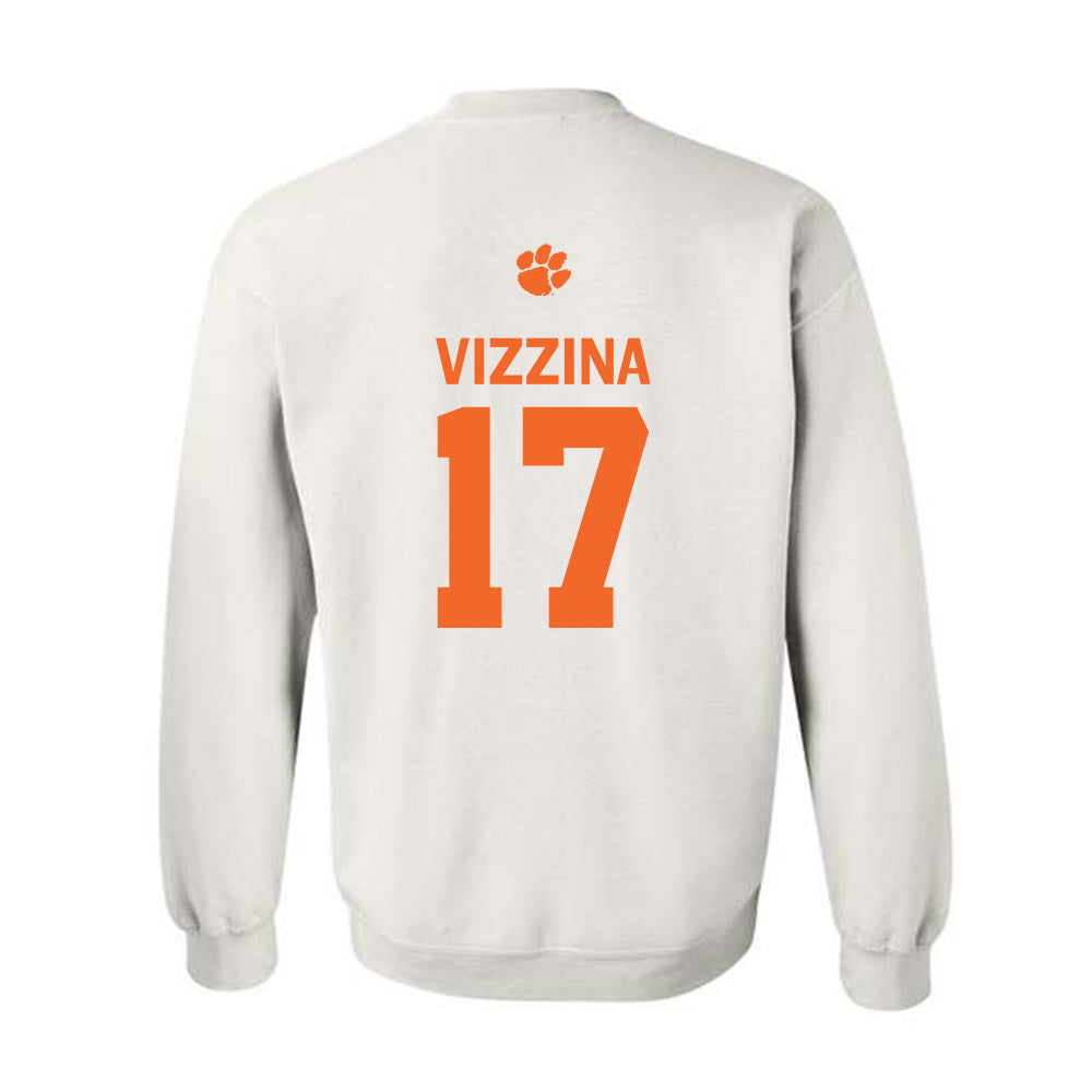 Clemson - NCAA Football : Christopher Vizzina - Classic Shersey Crewneck Sweatshirt-1