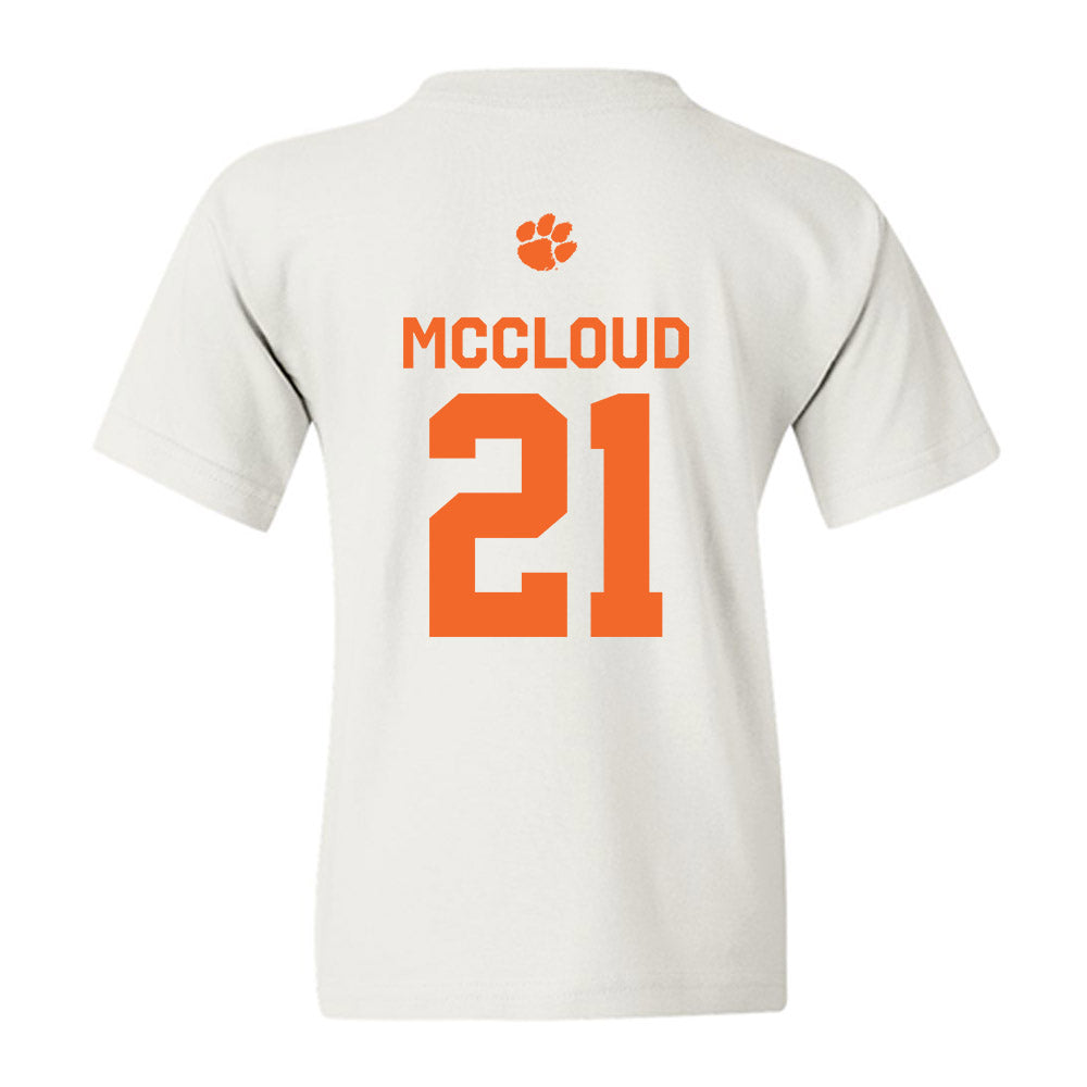 Clemson - NCAA Football : Kobe McCloud - Classic Shersey Youth T-Shirt-1