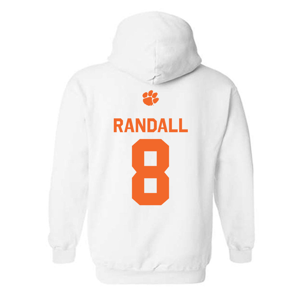 Clemson - NCAA Football : Adam Randall - Classic Shersey Hooded Sweatshirt-1