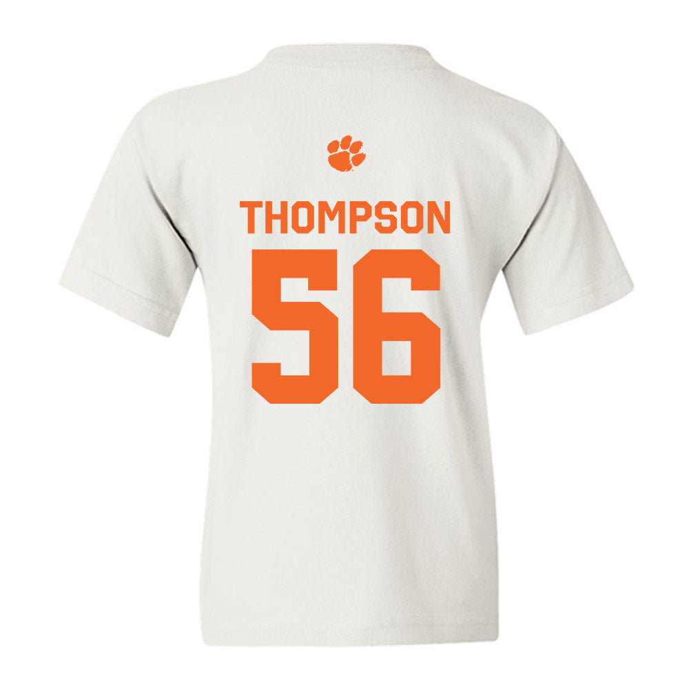 Clemson - NCAA Football : Champ Thompson - Classic Shersey Youth T-Shirt-1