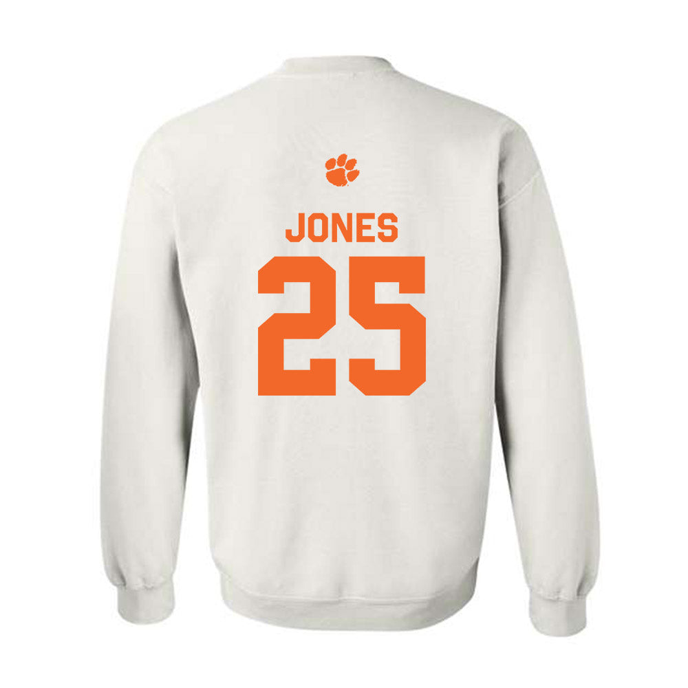 Clemson - NCAA Football : Ricardo Jones - Classic Shersey Crewneck Sweatshirt-1