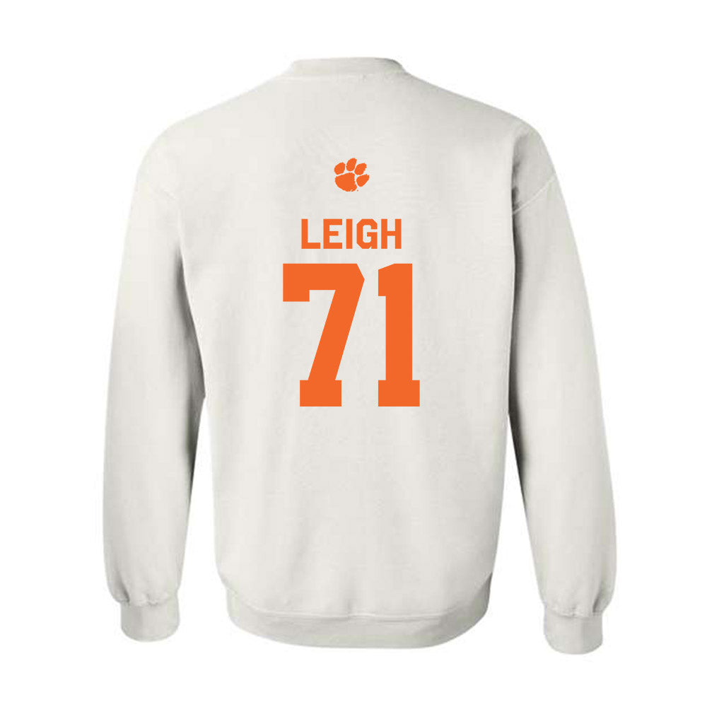 Clemson - NCAA Football : Tristan Leigh - Classic Shersey Crewneck Sweatshirt-1