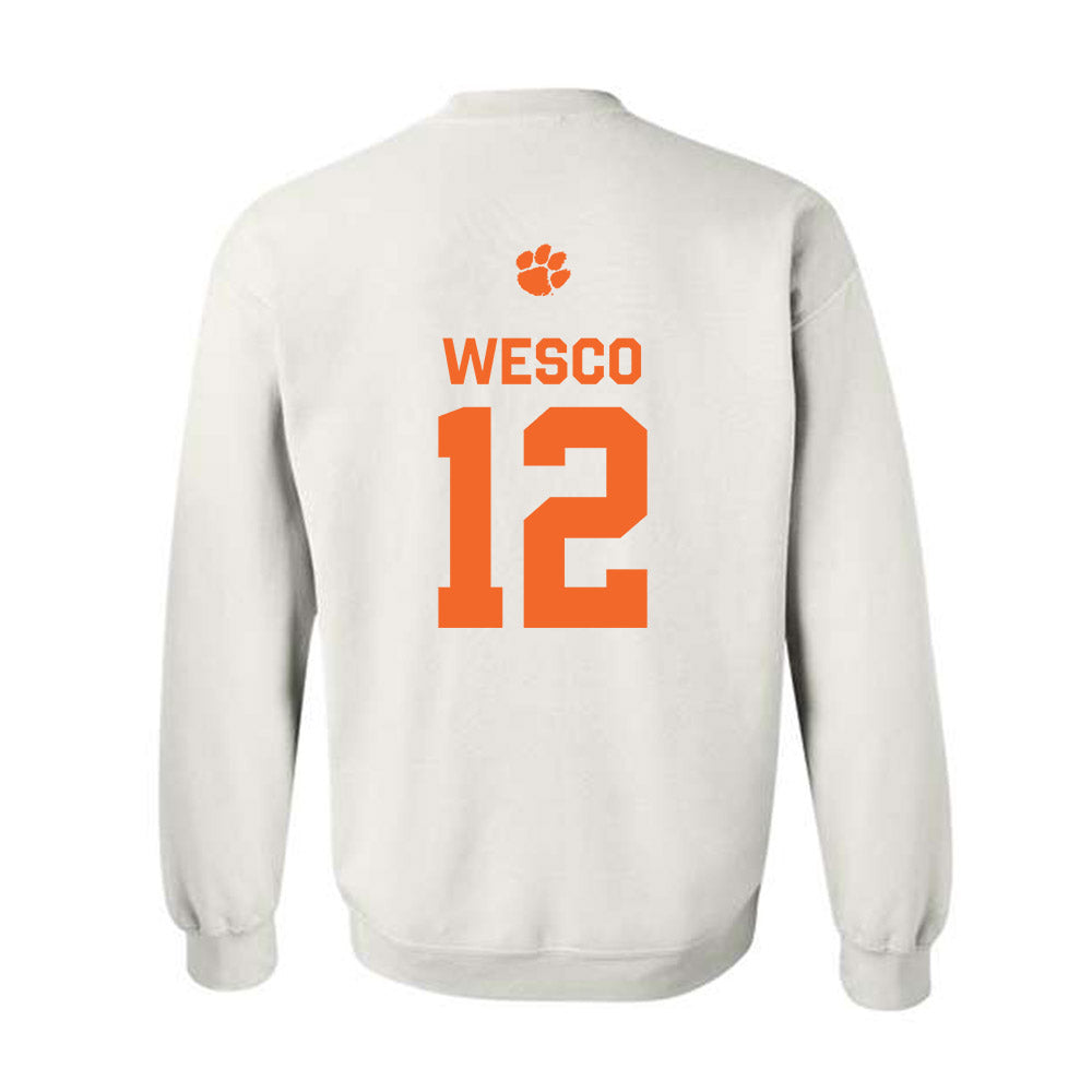 Clemson - NCAA Football : Bryant Wesco - Classic Shersey Crewneck Sweatshirt-1