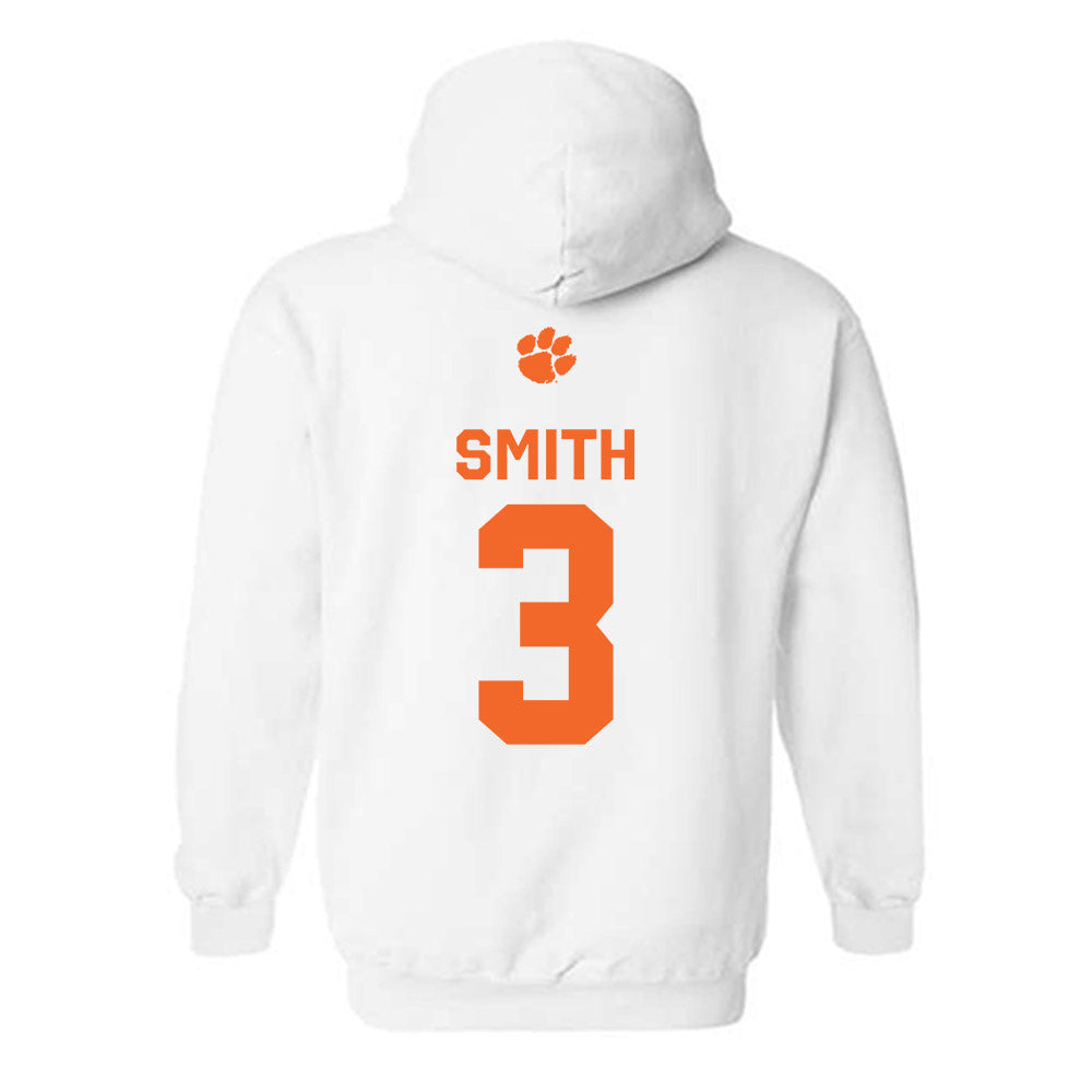 Clemson - NCAA Football : Tristan Smith - Classic Shersey Hooded Sweatshirt-1