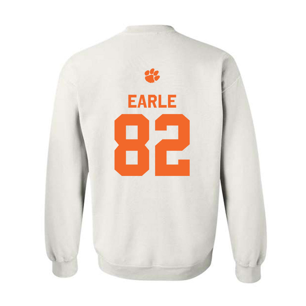 Clemson - NCAA Football : Sam Earle - Classic Shersey Crewneck Sweatshirt-1