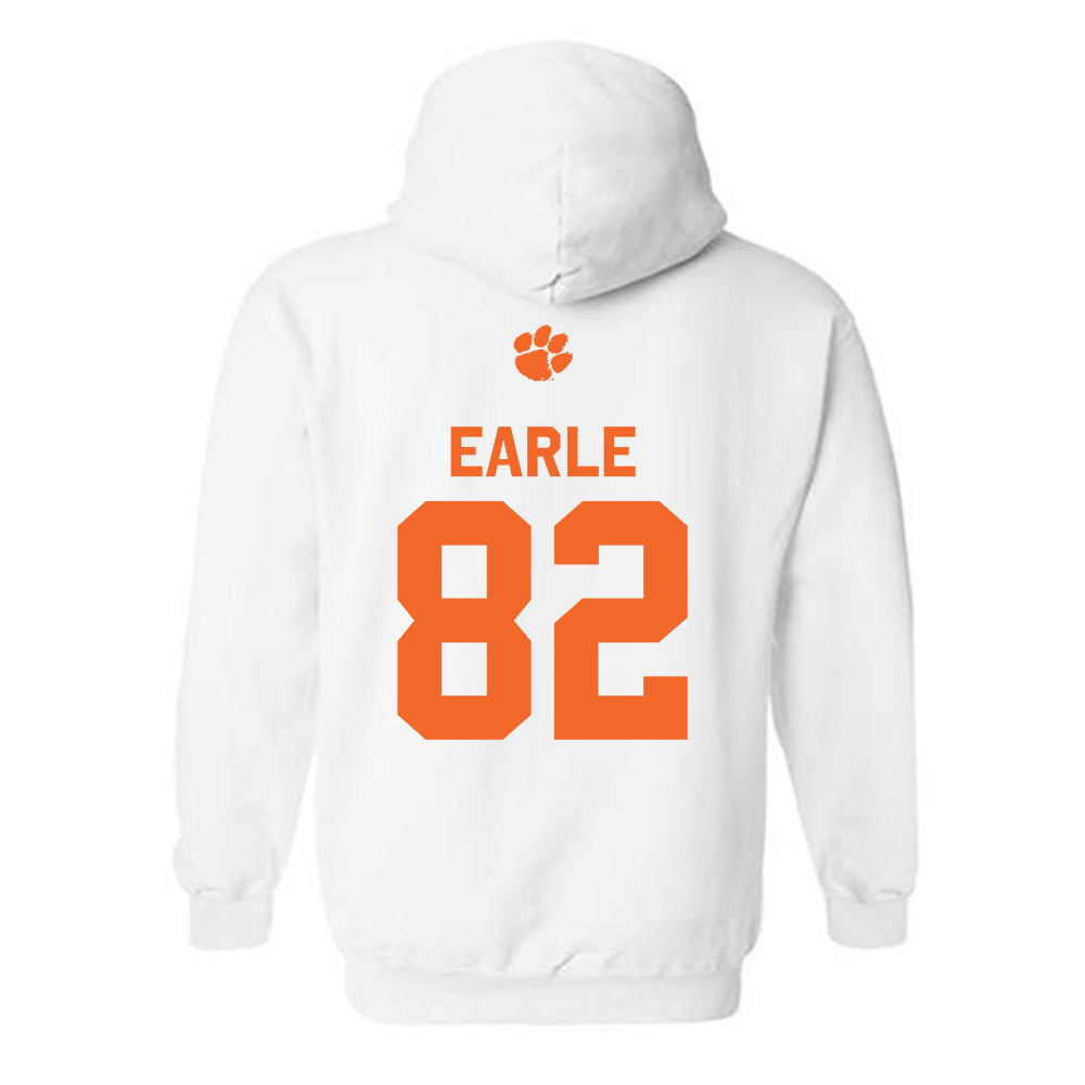 Clemson - NCAA Football : Sam Earle - Classic Shersey Hooded Sweatshirt-1