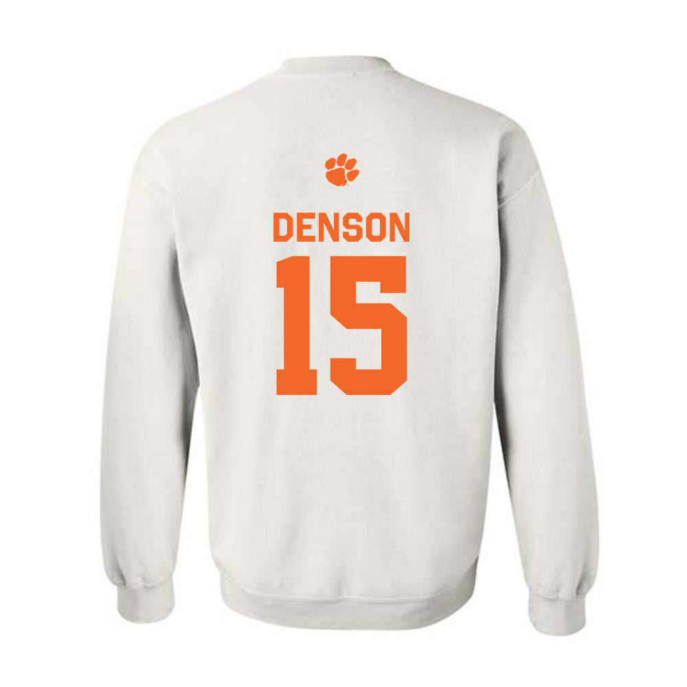 Clemson - NCAA Football : Chris Denson - Classic Shersey Crewneck Sweatshirt-1