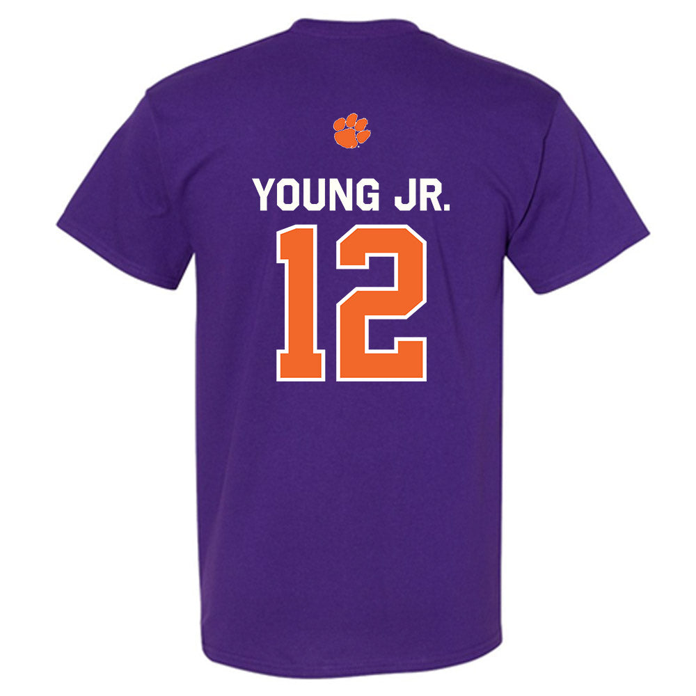 Clemson - NCAA Football : Shavar Young Jr. - Classic Shersey T-Shirt-1