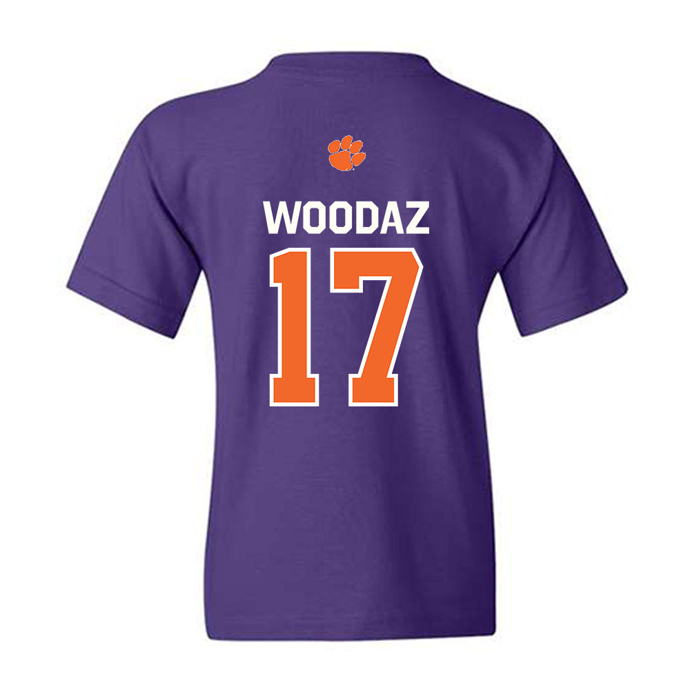 Clemson - NCAA Football : Wade Woodaz - Classic Shersey Youth T-Shirt-1