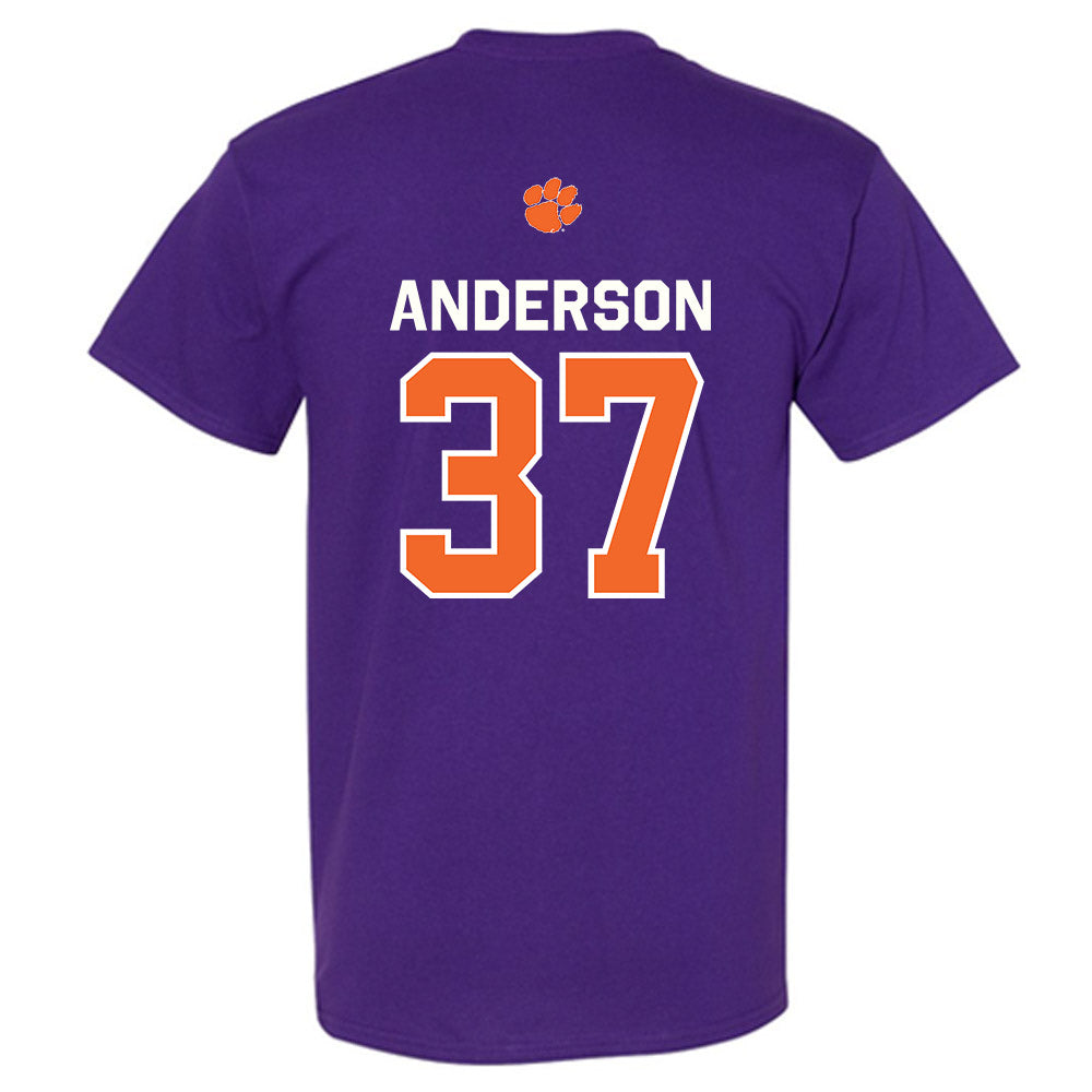Clemson - NCAA Football : Logan Anderson - Classic Shersey T-Shirt-1