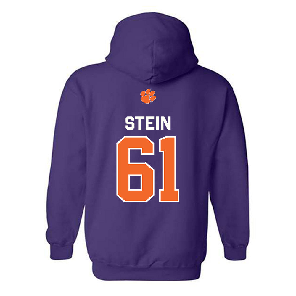 Clemson - NCAA Football : Danny Stein - Classic Shersey Hooded Sweatshirt-1