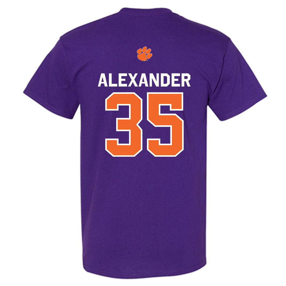 Clemson - NCAA Football : Jeremiah Alexander - Classic Shersey T-Shirt-1