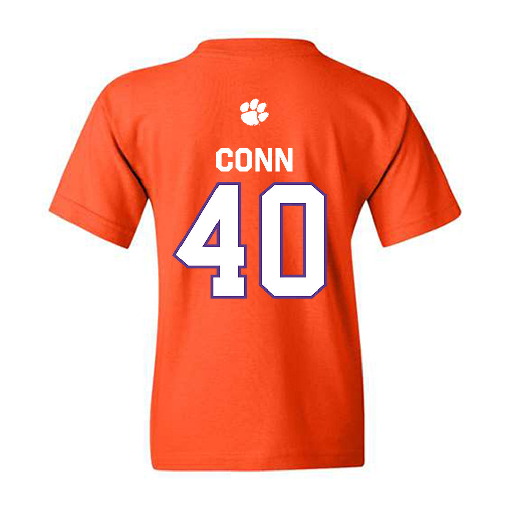 Clemson - NCAA Football : Brodey Conn - Classic Shersey Youth T-Shirt-1