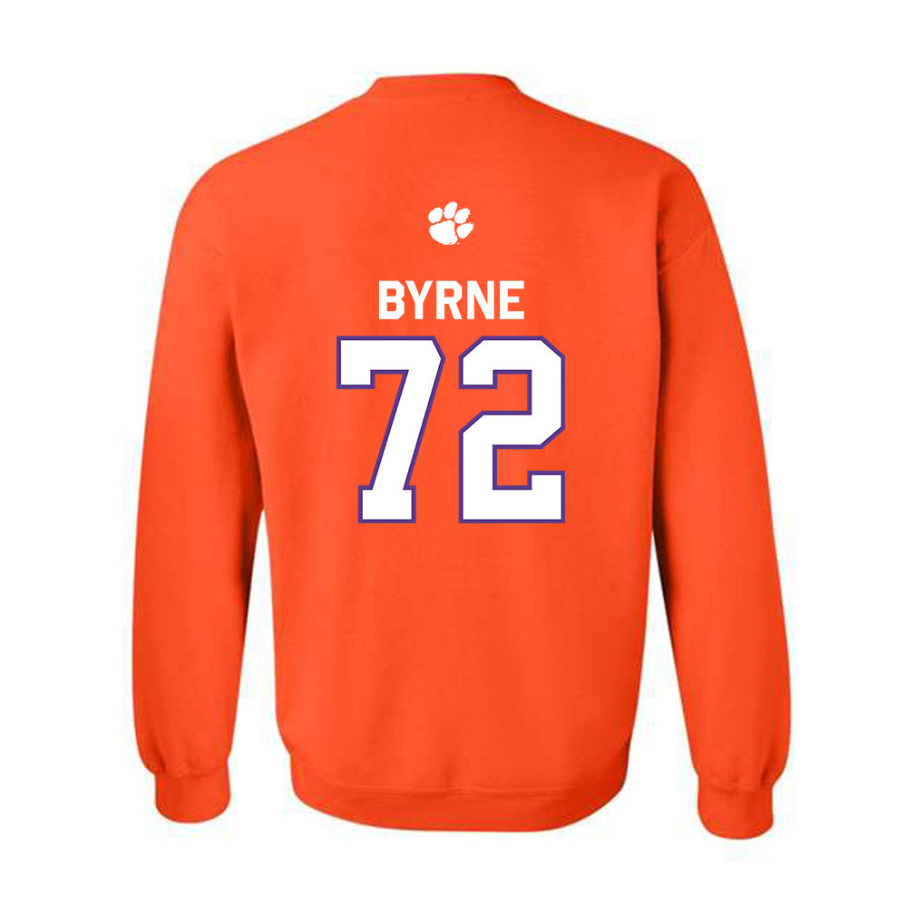 Clemson - NCAA Football : Rowan Byrne - Classic Shersey Crewneck Sweatshirt-1