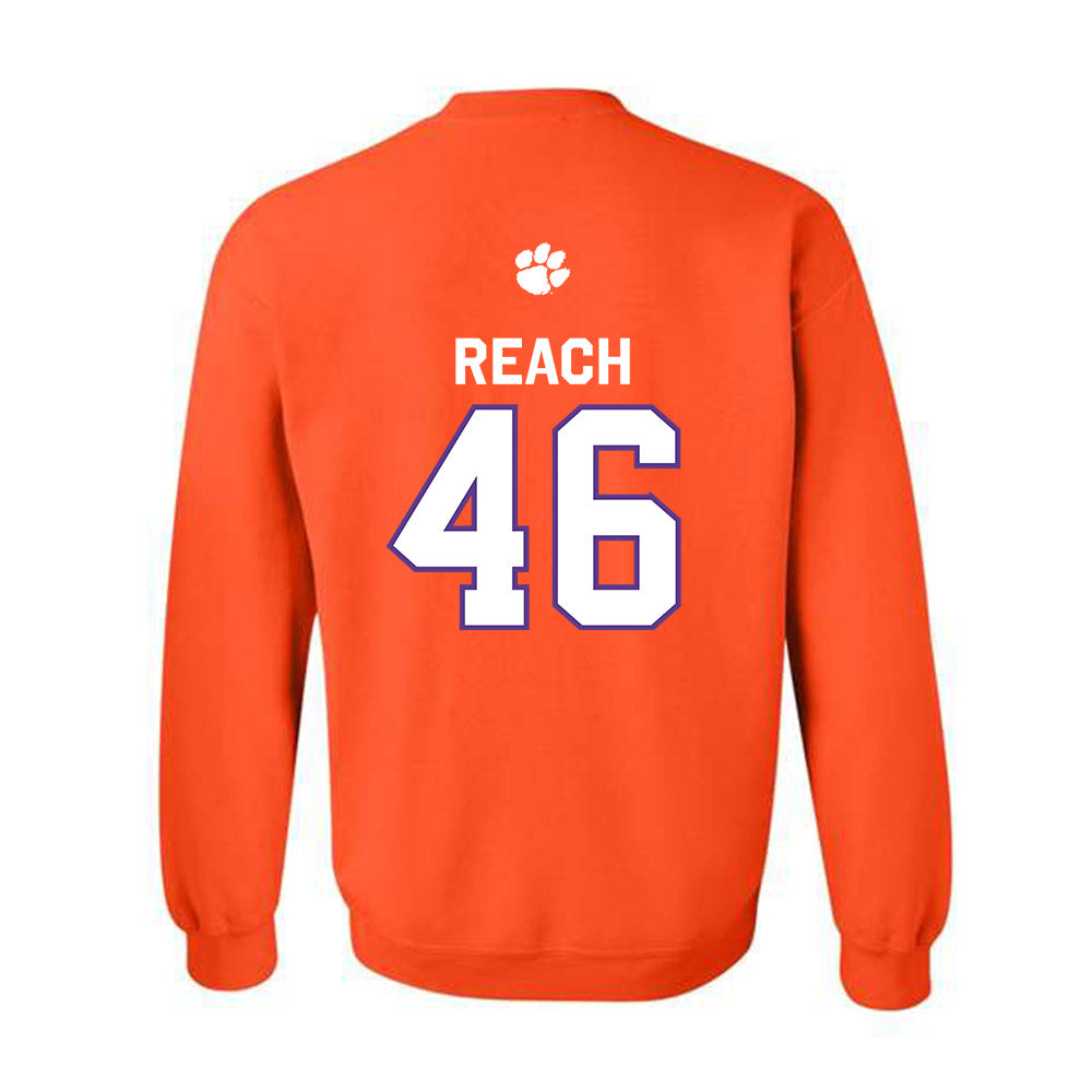 Clemson - NCAA Football : Jackson Reach - Classic Shersey Crewneck Sweatshirt-1