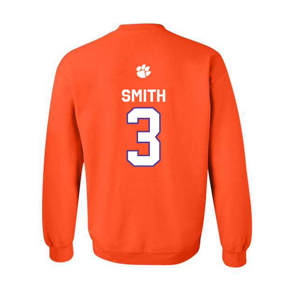 Clemson - NCAA Football : Tristan Smith - Classic Shersey Crewneck Sweatshirt-1