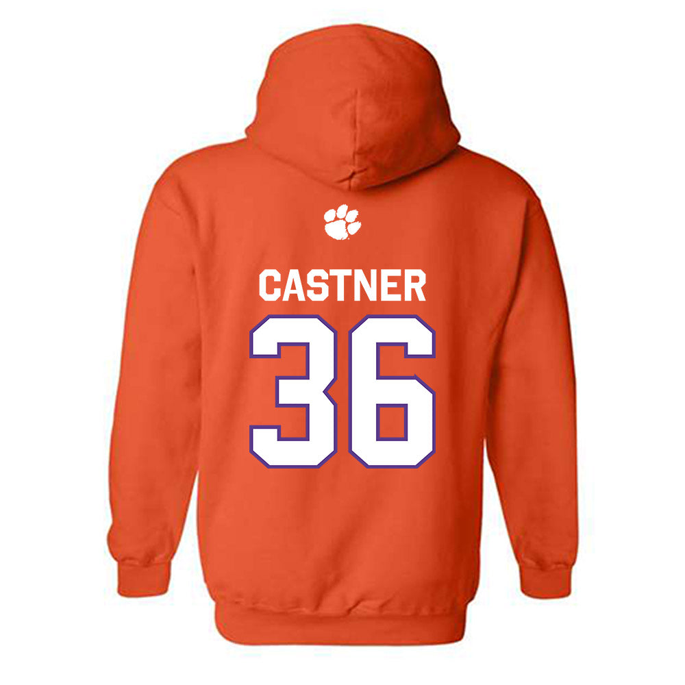 Clemson - NCAA Football : Quinn Castner - Classic Shersey Hooded Sweatshirt-1