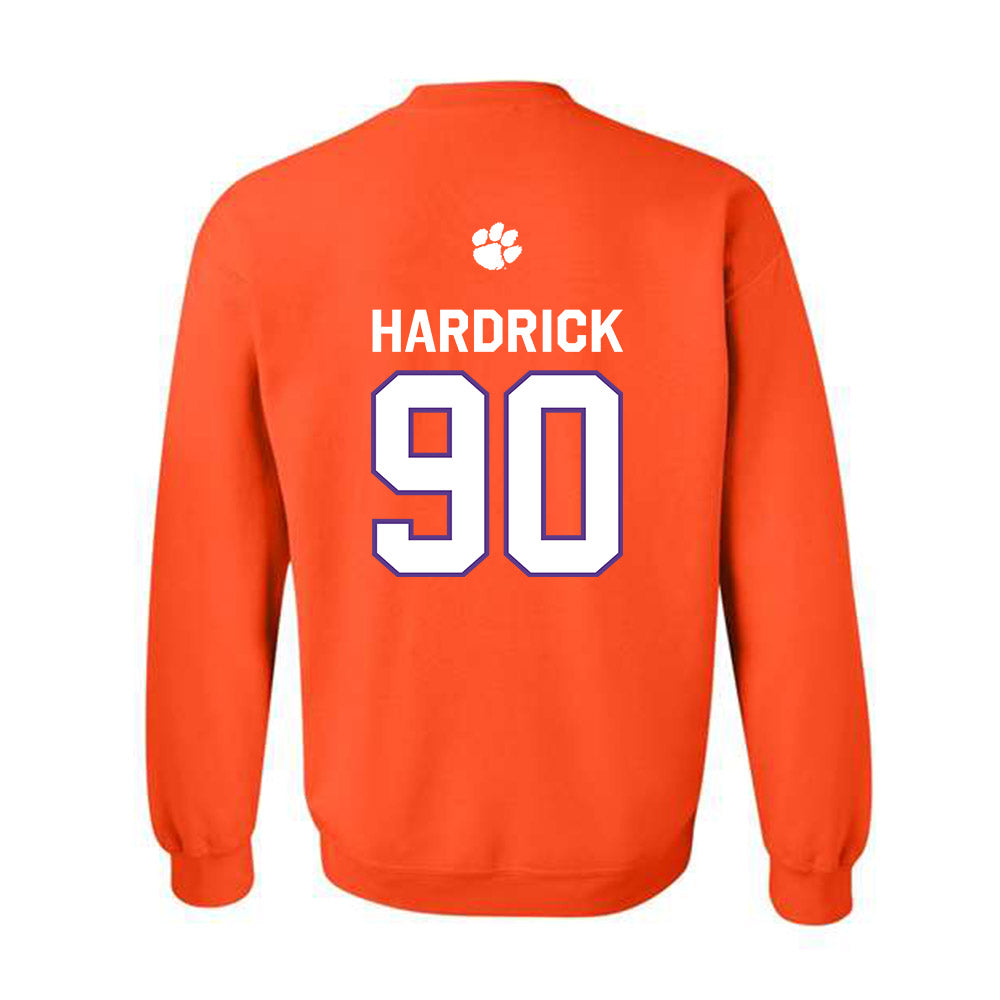 Clemson - NCAA Football : William Hardrick - Classic Shersey Crewneck Sweatshirt-1