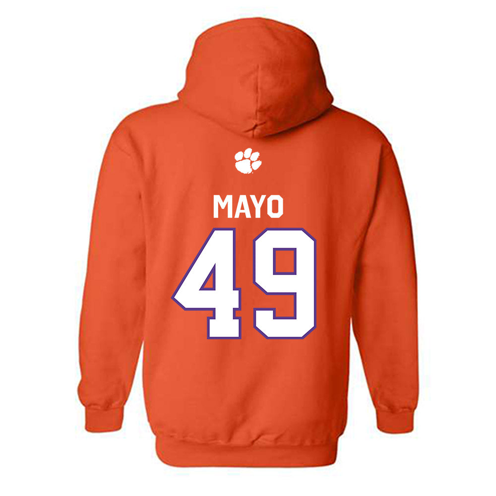 Clemson - NCAA Football : Darien Mayo - Classic Shersey Hooded Sweatshirt-1