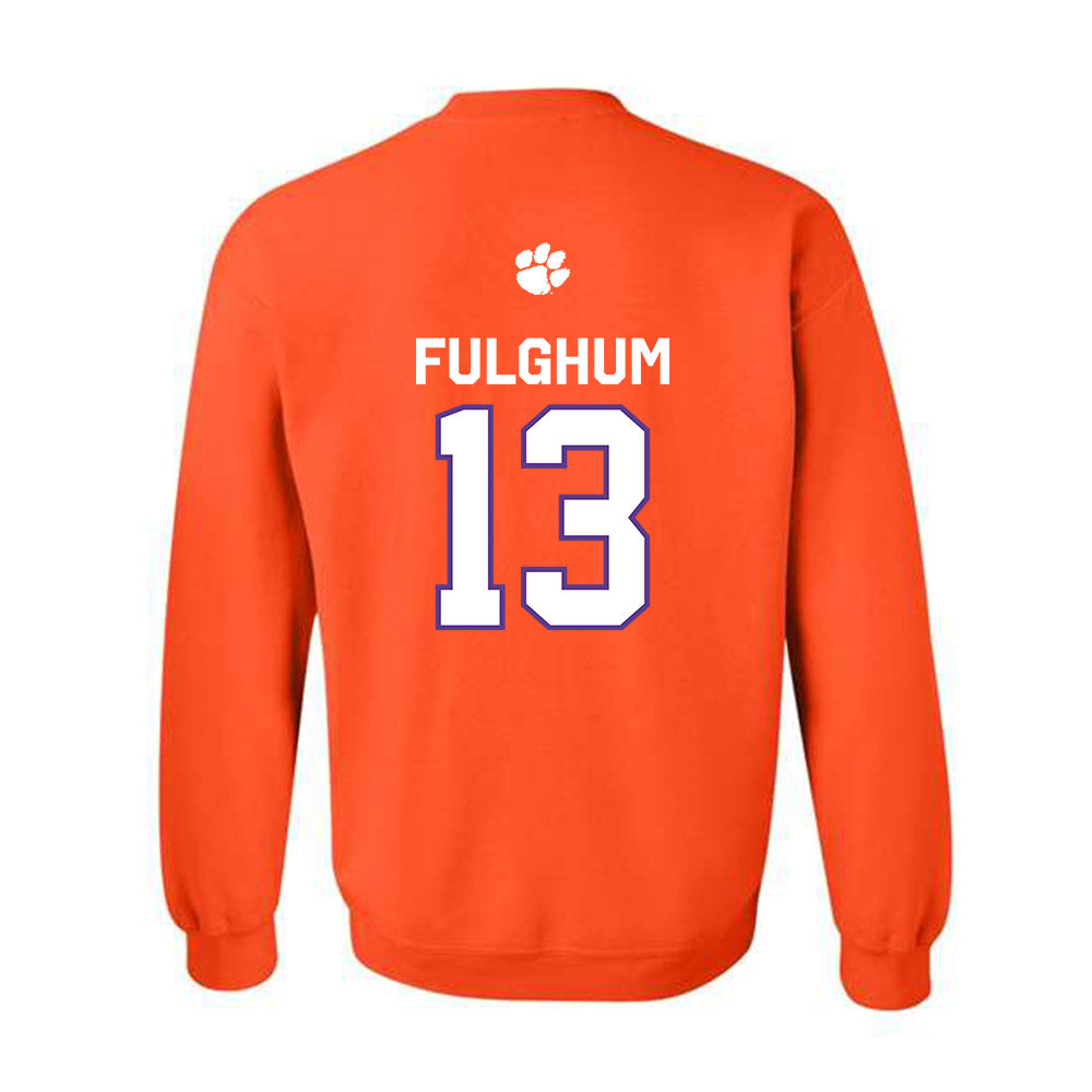 Clemson - NCAA Football : Parker Fulghum - Classic Shersey Crewneck Sweatshirt-1