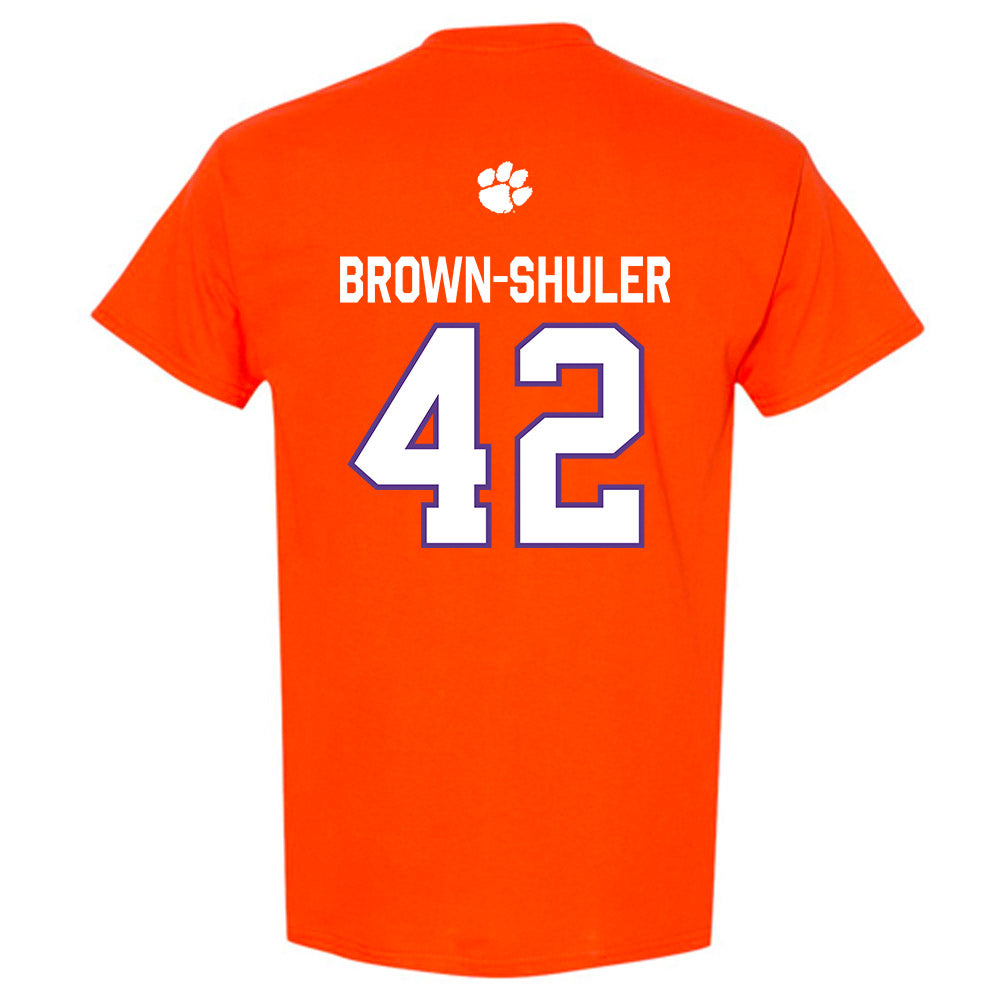Clemson - NCAA Football : Hevin Brown-Shuler - Classic Shersey T-Shirt-1