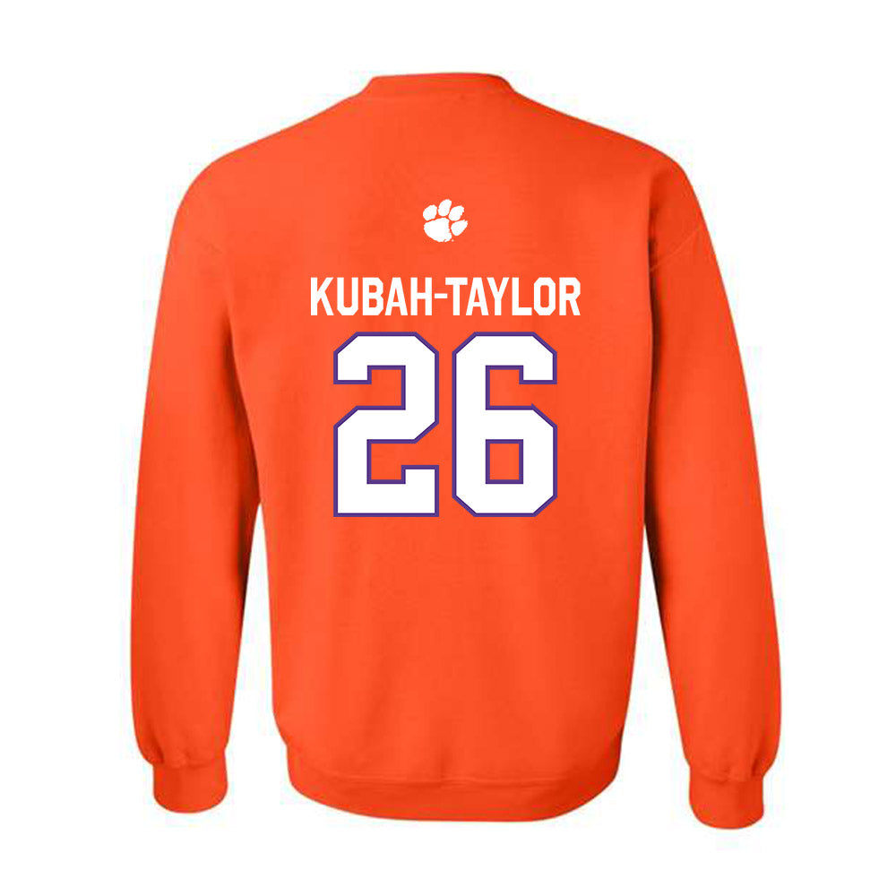 Clemson - NCAA Football : C.J. Kubah-Taylor - Classic Shersey Crewneck Sweatshirt-1