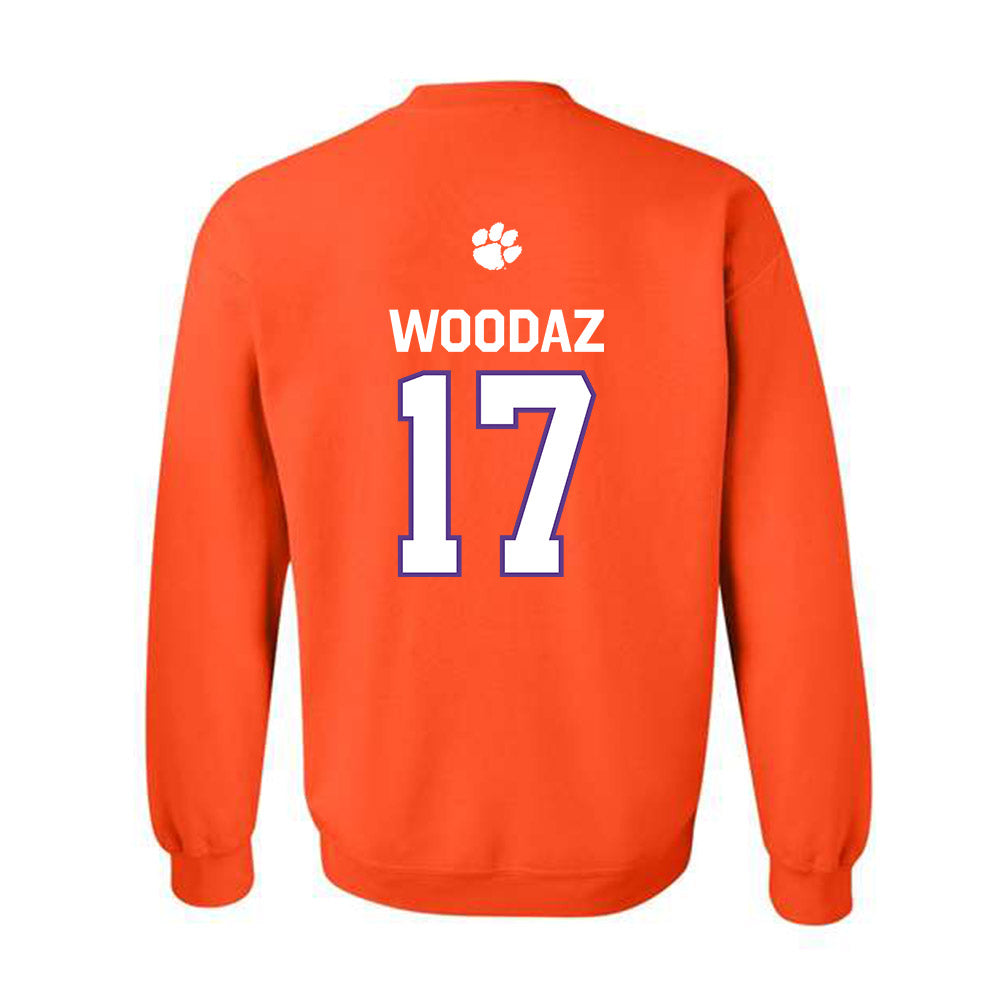 Clemson - NCAA Football : Wade Woodaz - Classic Shersey Crewneck Sweatshirt-1