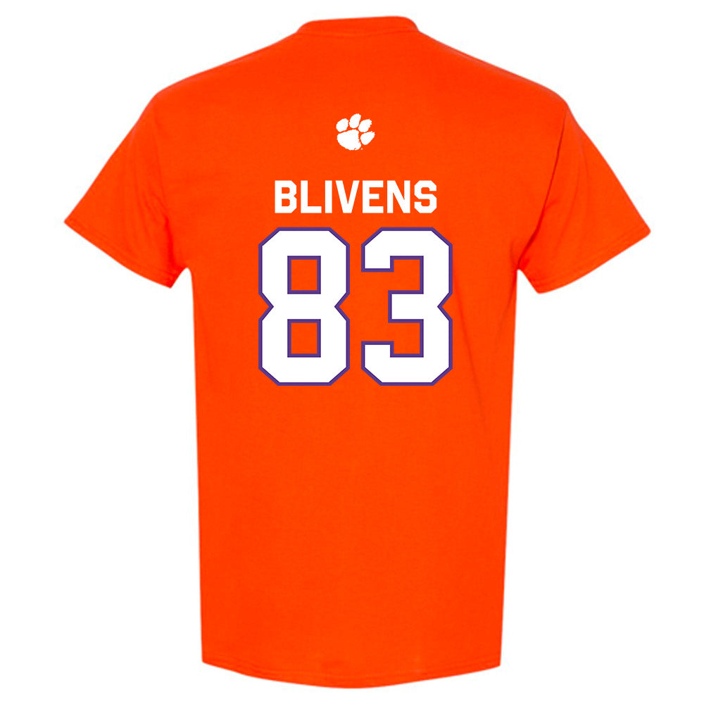 Clemson - NCAA Football : Cam Blivens - Classic Shersey T-Shirt-1