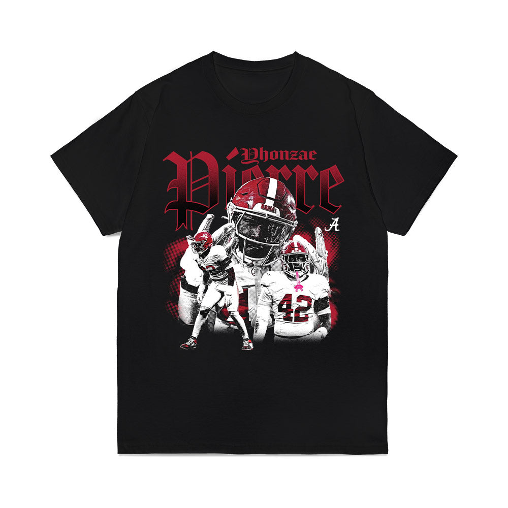 Alabama - NCAA Football : Yhonzae Pierre - Collage Comfort Colors T-Shirt-0