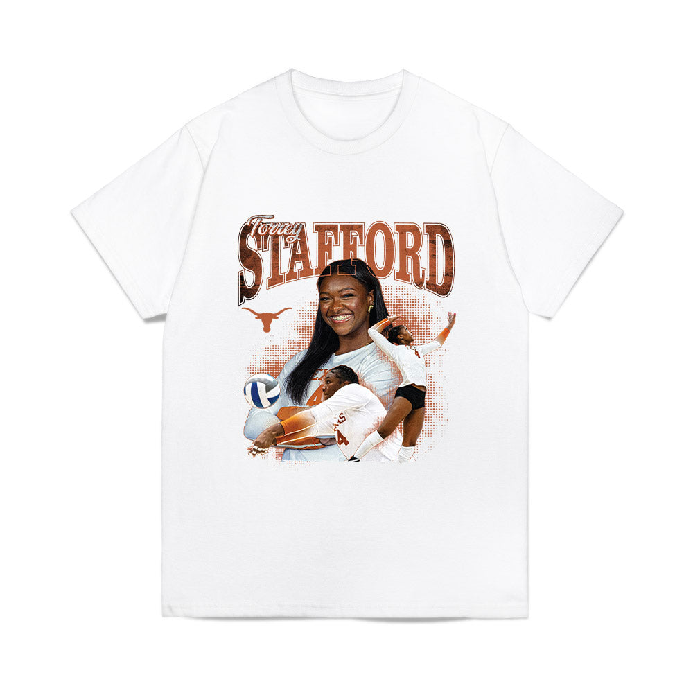 Texas - NCAA Womens Volleyball : Torrey Stafford - Collage Comfort Colors T-Shirt-0