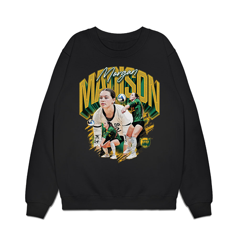 Baylor - NCAA Womens Volleyball : Morgan Madison - Collage Premium Crewneck Sweatshirt-0
