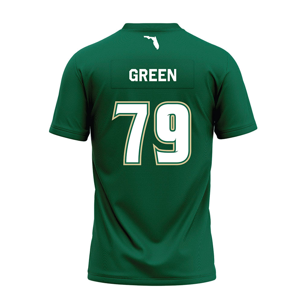 USF - NCAA Football : Ethan Green - Premium Football Jersey-1