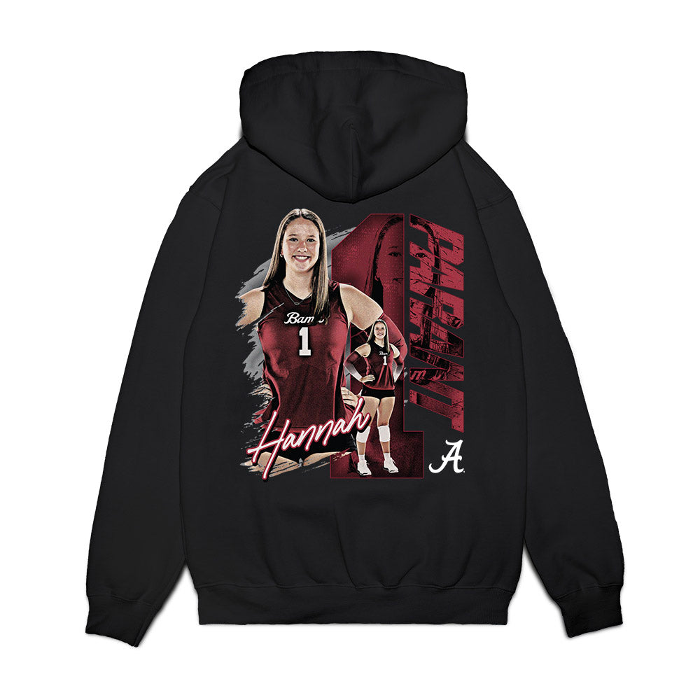 Alabama - NCAA Womens Volleyball : Hannah Parant - Collage Premium Hooded Sweatshirt-1