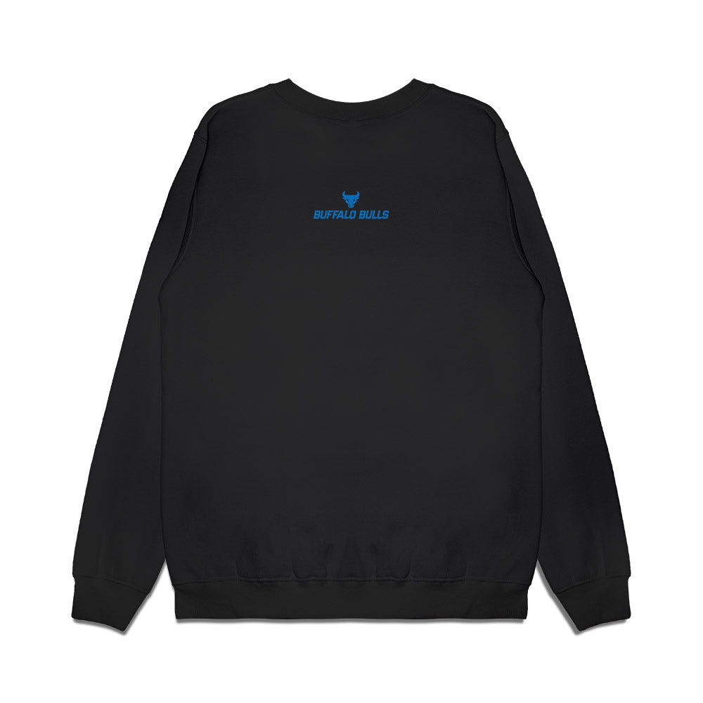 Buffalo - NCAA Womens Volleyball : Ava Kanj - Collage Premium Crewneck Sweatshirt-1