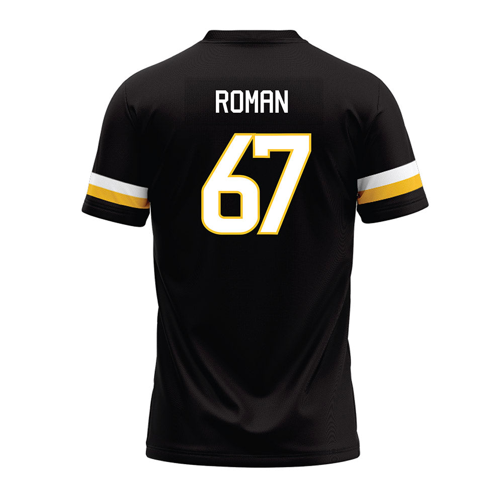 Southern Miss - NCAA Football : Broderick Roman - Black Premium Football Jersey-1