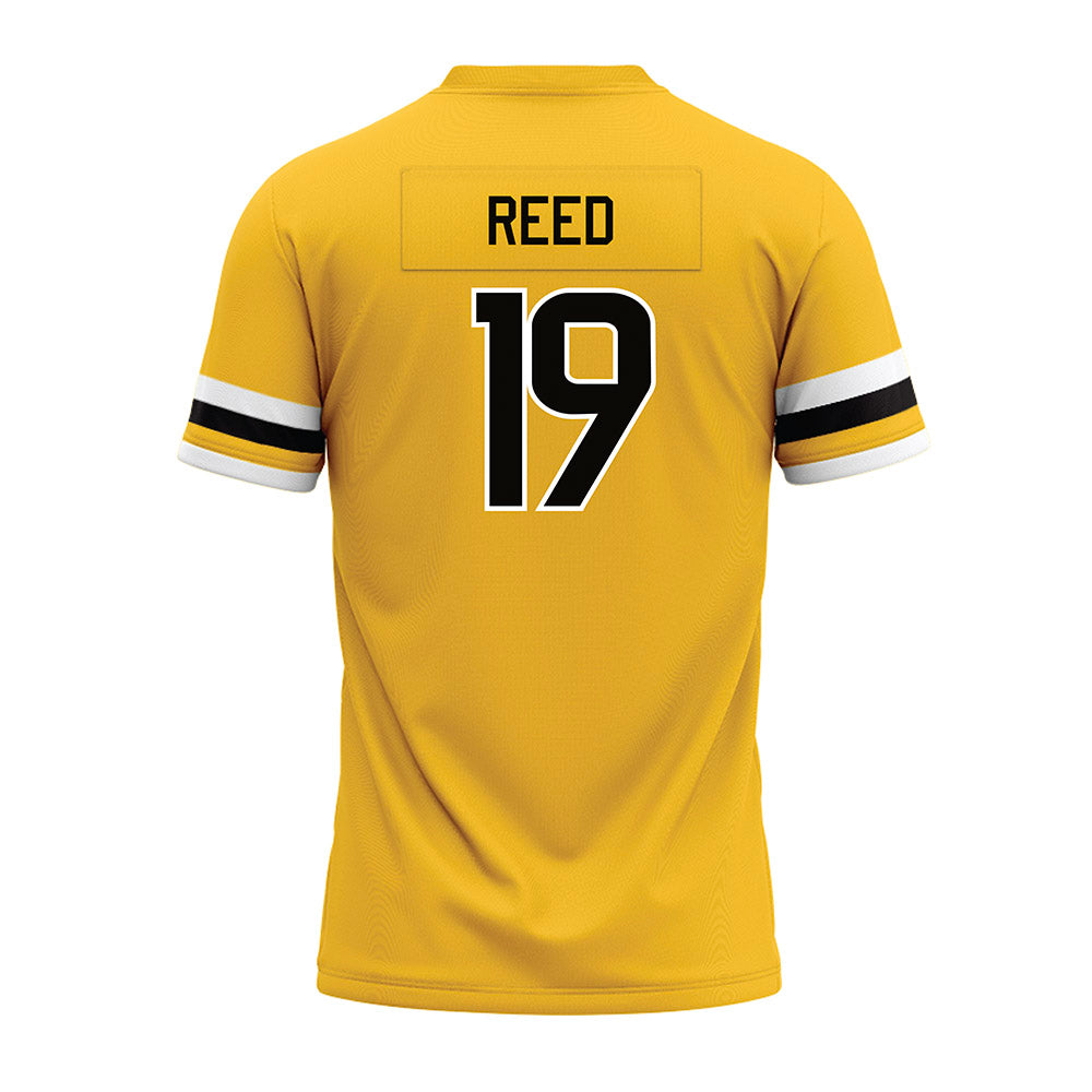 Southern Miss - NCAA Football : Cace Reed - Gold Premium Football Jersey-1