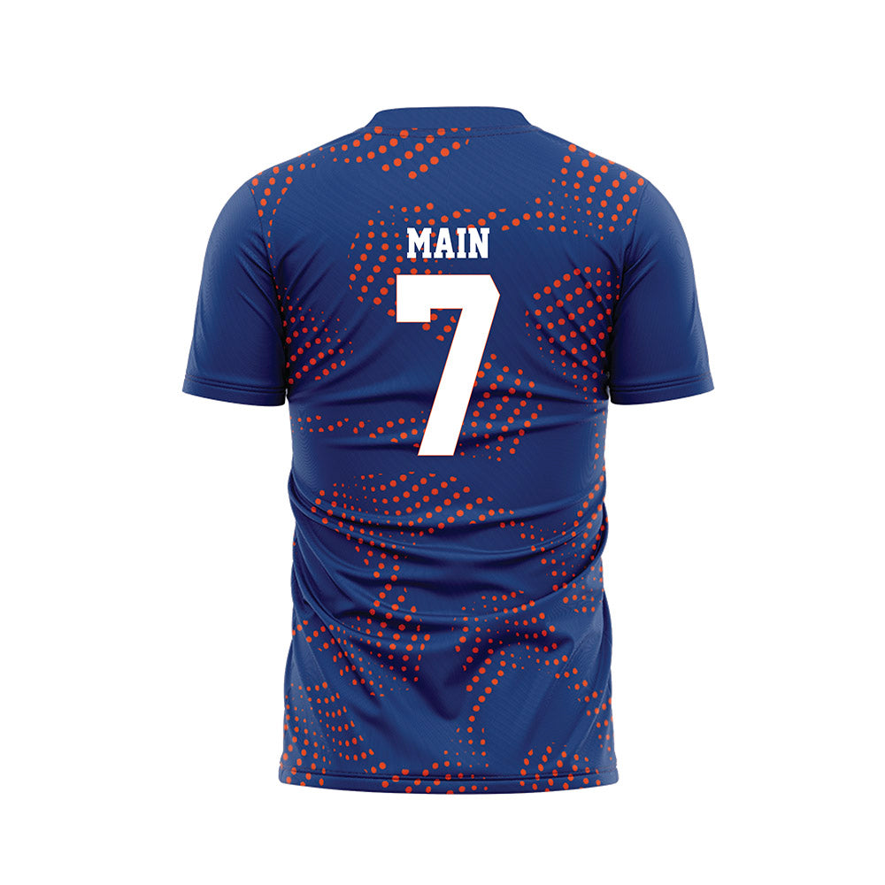 Florida - NCAA Women's Soccer : Zoe Main - Blue Soccer Jersey-1
