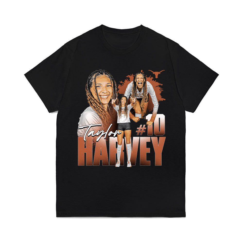 Texas - NCAA Womens Volleyball : Taylor Harvey - Collage Comfort Colors T-Shirt-0
