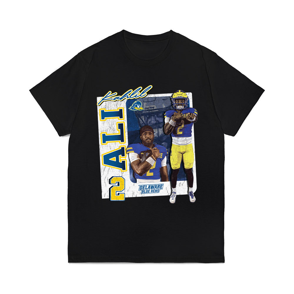 Delaware - NCAA Football : Kahlil Ali - Collage Comfort Colors T-Shirt-0