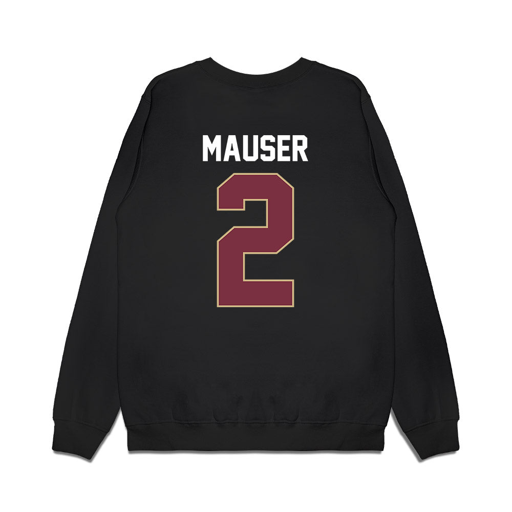 FSU - NCAA Women's Volleyball : Nicole Mauser - Sports Shersey Premium Crewneck Sweatshirt-1