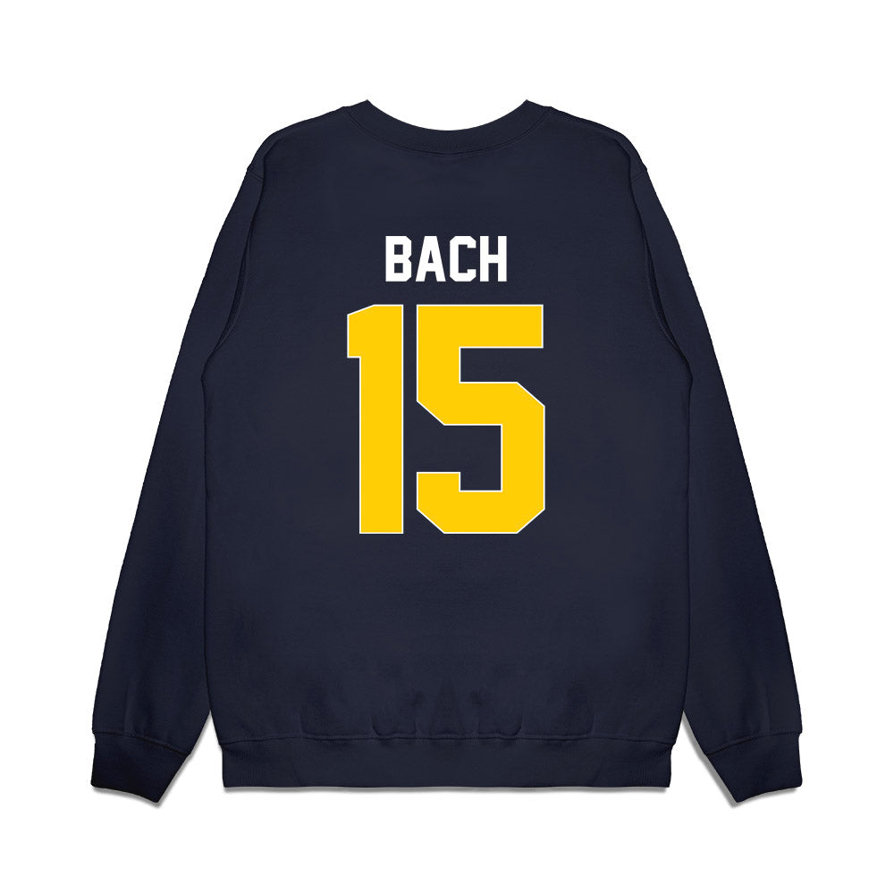 Toledo - NCAA Women's Volleyball : Maddy Bach - Sports Shersey Premium Crewneck Sweatshirt-1