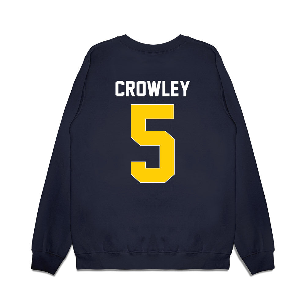 Toledo - NCAA Women's Volleyball : Sydney Crowley - Sports Shersey Premium Crewneck Sweatshirt-1
