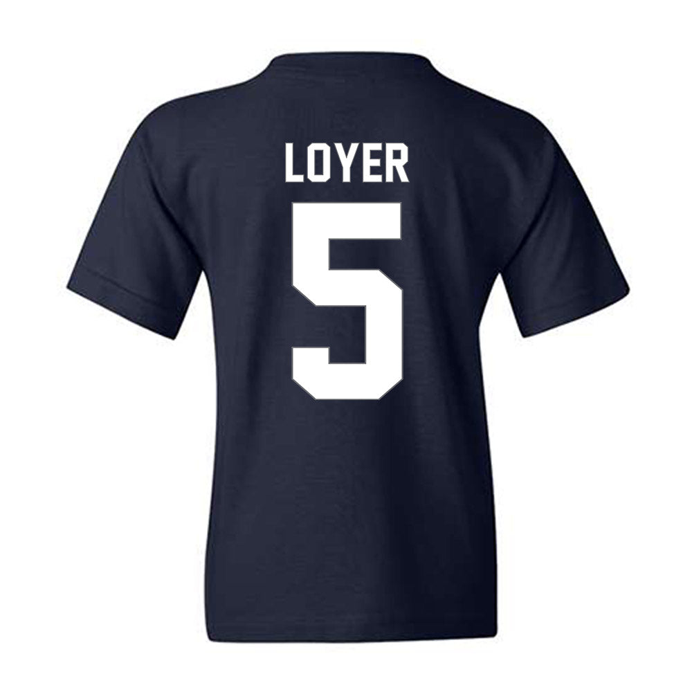 Butler - NCAA Women's Volleyball : Jersey Loyer - Sports Shersey Youth T-Shirt-1