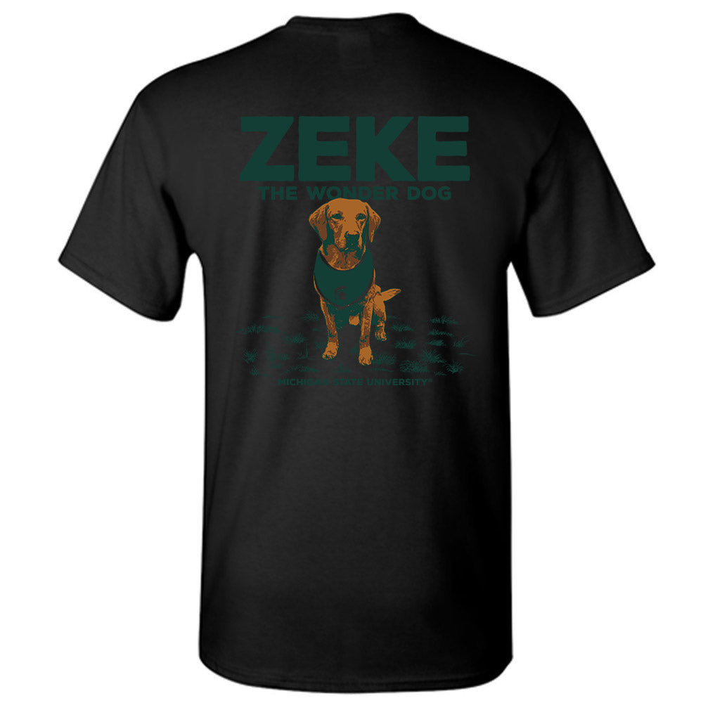 Michigan State - NCAA Football : Zeke The Wonder Dog - T-Shirt