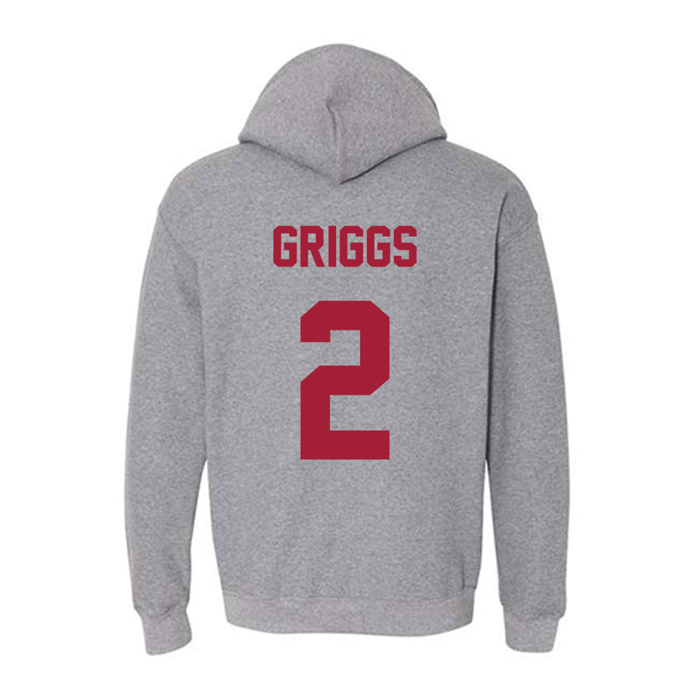 Alabama - NCAA Softball : Gerritt Griggs - Sports Shersey Hooded Sweatshirt-1