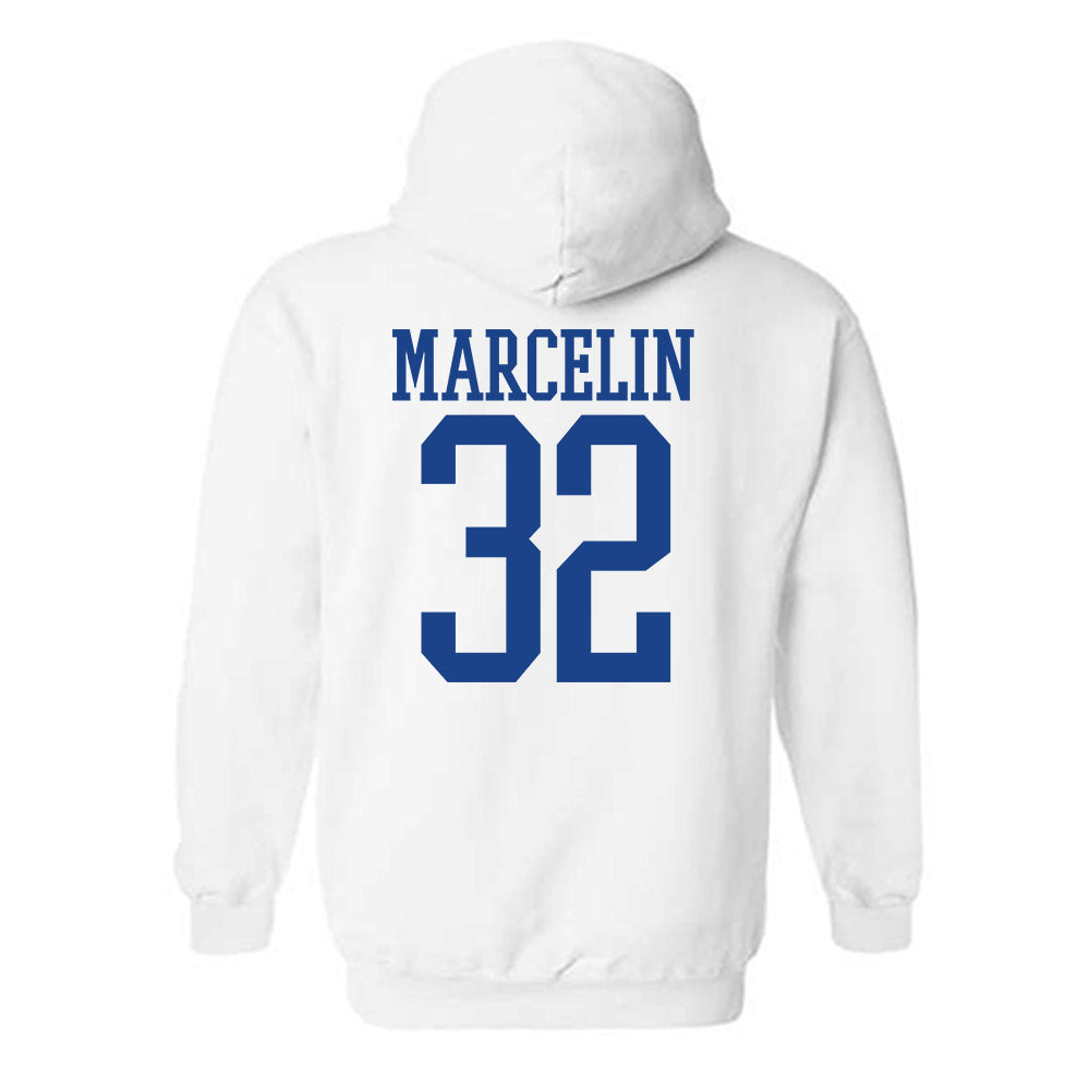 Pittsburgh - NCAA Football : Jeremiah Marcelin - Classic Shersey Hooded Sweatshirt-1